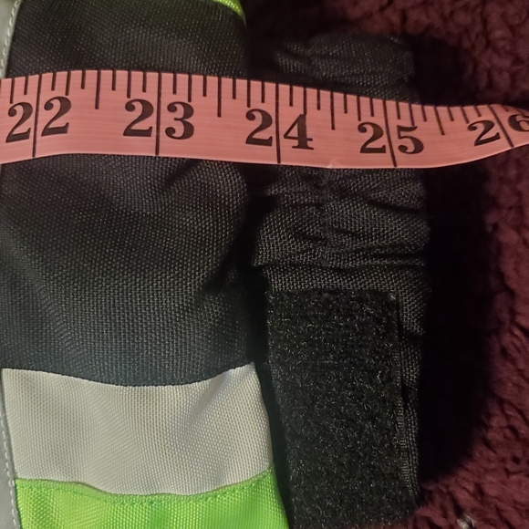 Castle Racing CR2 Series01 Black&Neon Green/HiVisSnowmobile insulated jacket szL - Picture 7 of 10